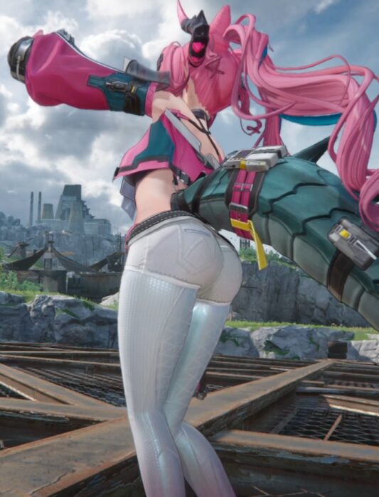 アークナイツエンドフィールドイヴォンヌ自撮りお尻