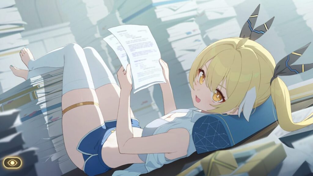 カオスゼロナイトメアのティペラ好感度ロビー