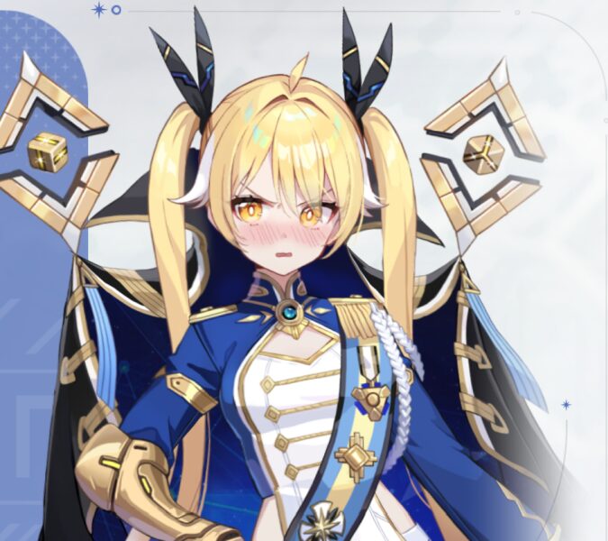 カオスゼロナイトメアのティペラ照れ