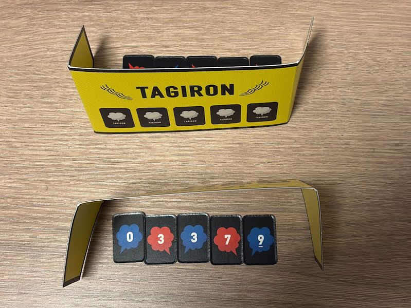 タギロンの並べ方