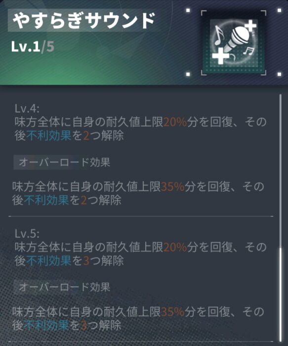 ダイブロスコアのそに子の必殺スキル