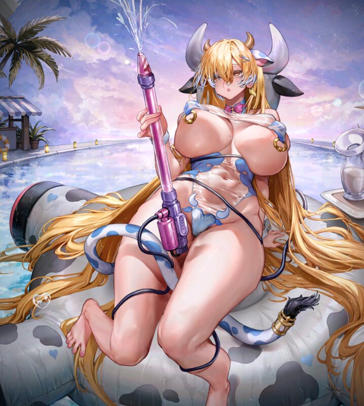 ダイブロスコアのティルフィングの水鉄砲水