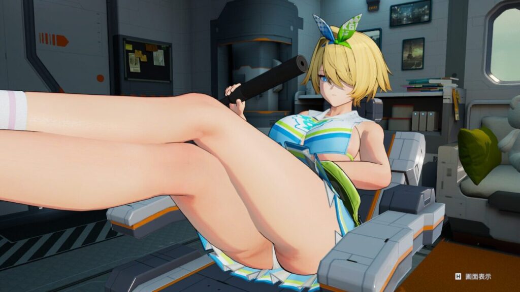 ドルフロ2のニキータの下乳チアリーダー