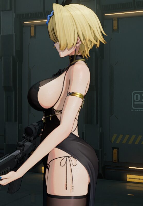 ドルフロ2のニキータドレス横側