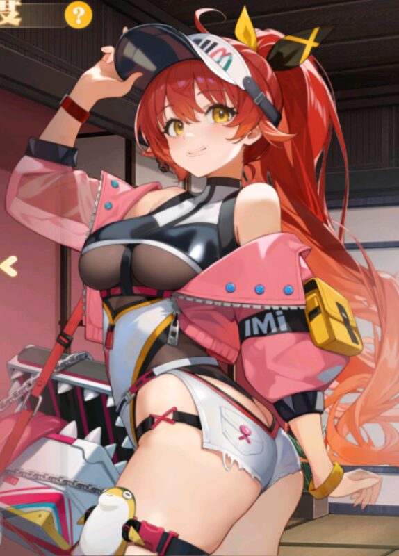 少女ウォーズのUR閃カエサル立ち絵