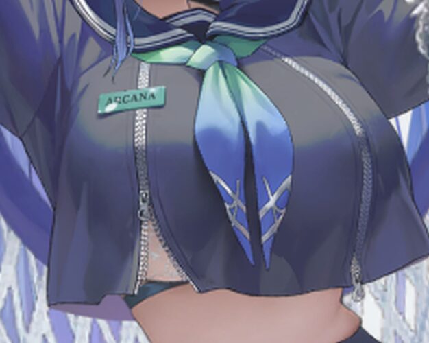 NIKKEの制服アルカナおっぱい