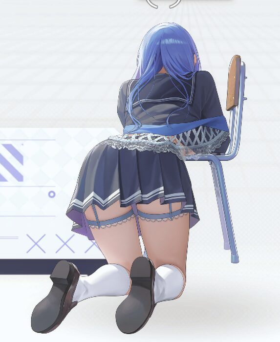 NIKKEの制服アルカナガーターベルト