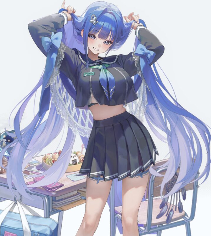 NIKKEの制服アルカナ立ち絵