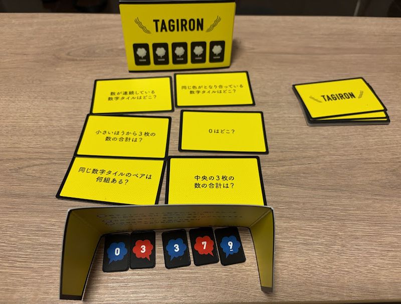 タギロンの実際のプレイ