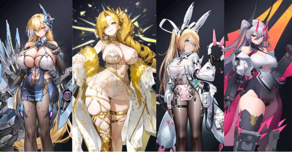 ダイブロスコアのムチムチキャラ