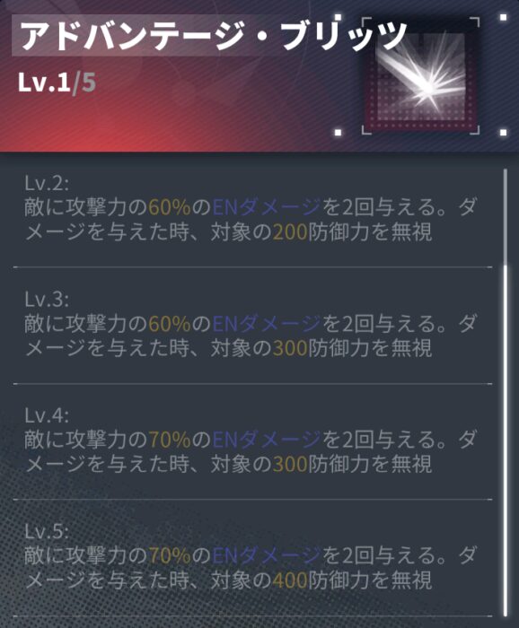 ダイブロスコアのロベラの通常攻撃