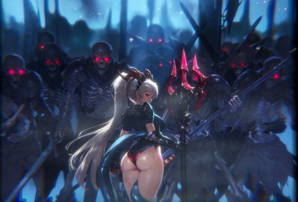 ブラウンダスト2のマモニルスキル演出4