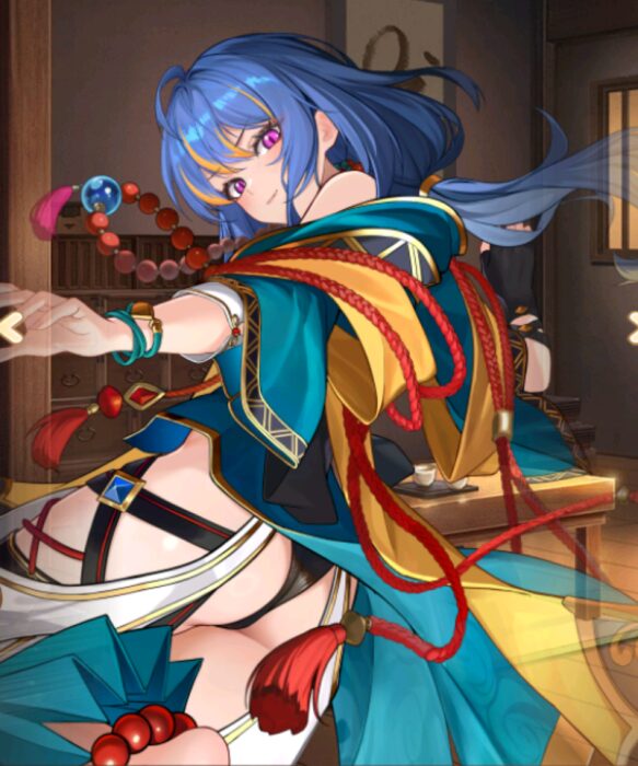 少女ウォーズの塚原卜伝の立ち絵