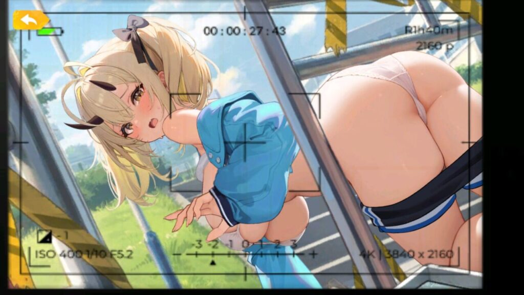 少女ウォーズの花嫁坂田金時のカメラ