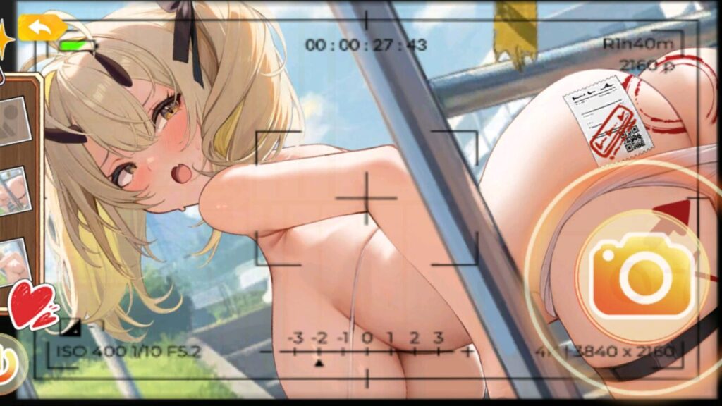 少女ウォーズの花嫁坂田金時の脱衣後カメラ撮影