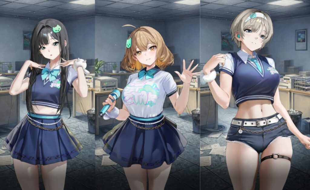 NIKKEのTTSTAR過去衣装