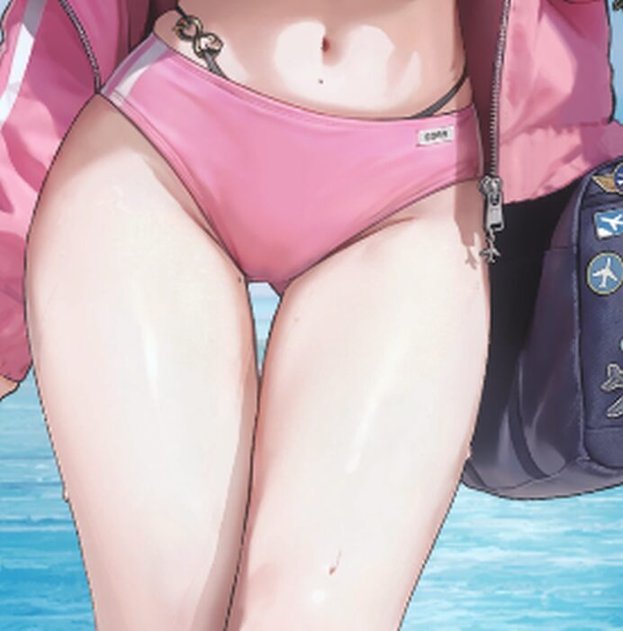 NIKKEのソラ体操着コス太もも