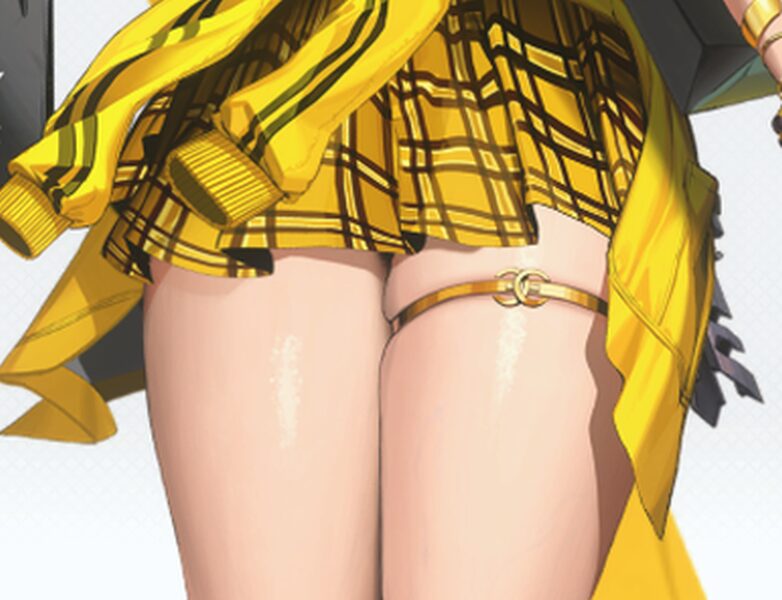 NIKKEのルピー太もものムチムチ感