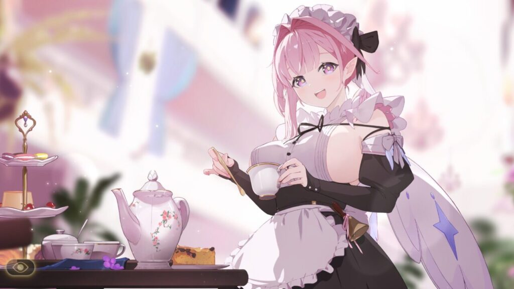 カオスゼロナイトメアのディアナの好感度ロビー