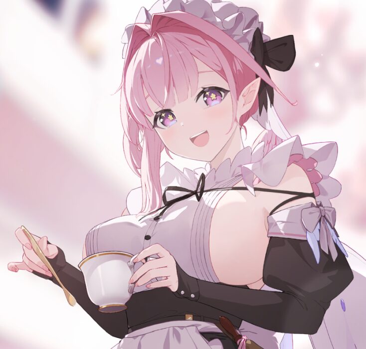 カオスゼロナイトメアのディアナの横乳