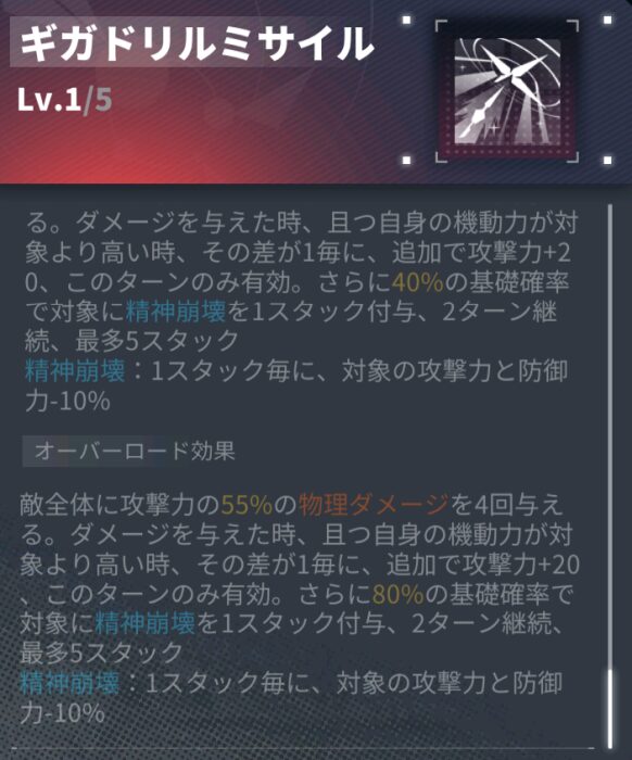 ダイブロスコアのバッドランズ必殺スキル