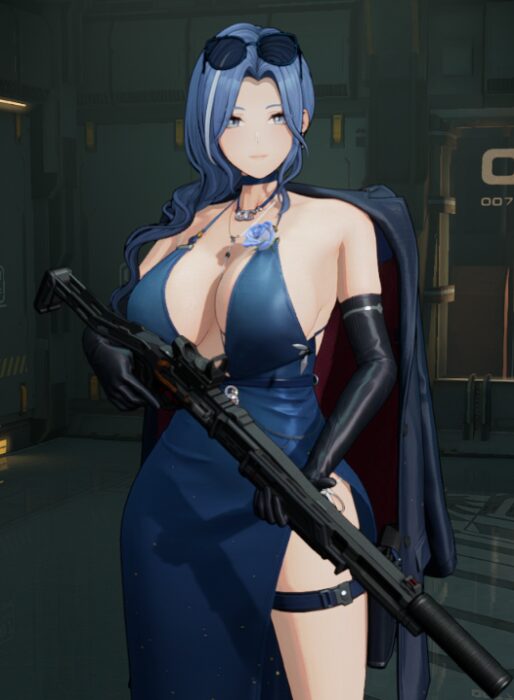 ドルフロ2のヘレンドレス立ち姿