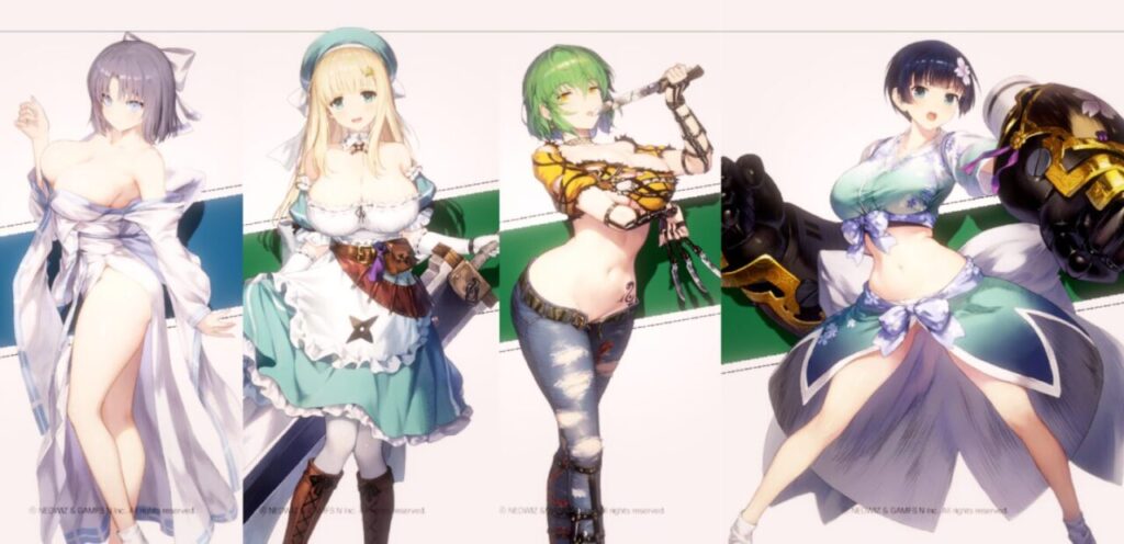 ブラウンダスト2の閃乱カグラコラボキャラ