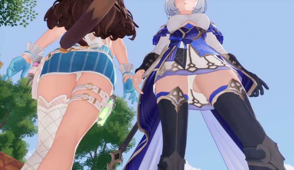 モンギル2人パンツ