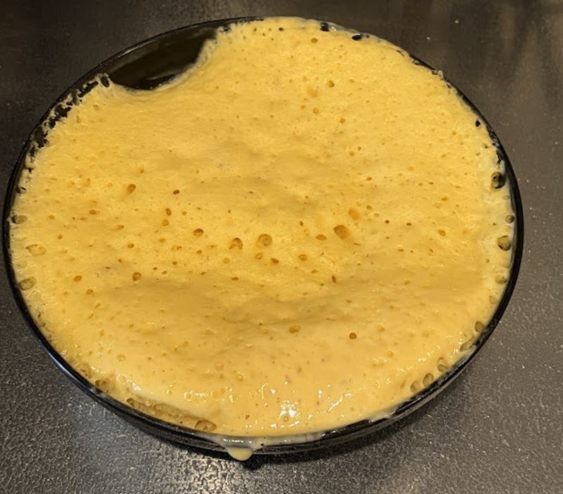 レンチン蒸しパン出来上がり