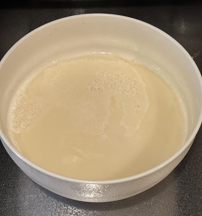 寒天ミルクプリン