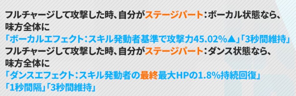 NIKKEのミントのスキル1