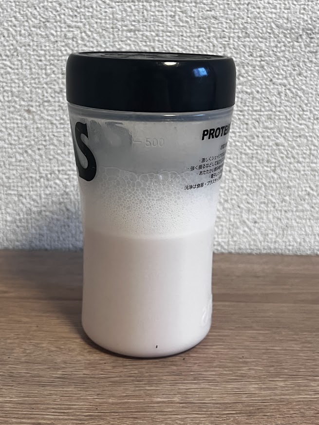 ビーレジェンドのプロテインシェイク