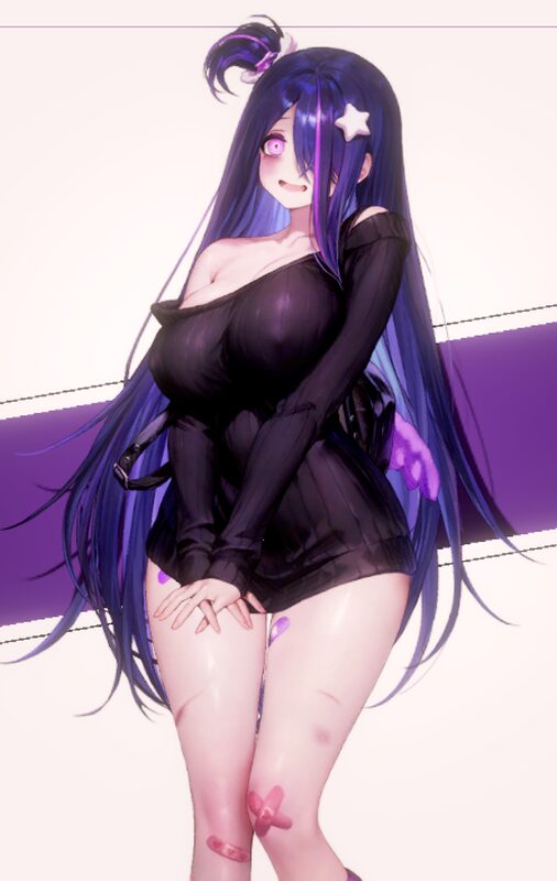 ブラウンダスト2の魔法少女パレット立ち絵
