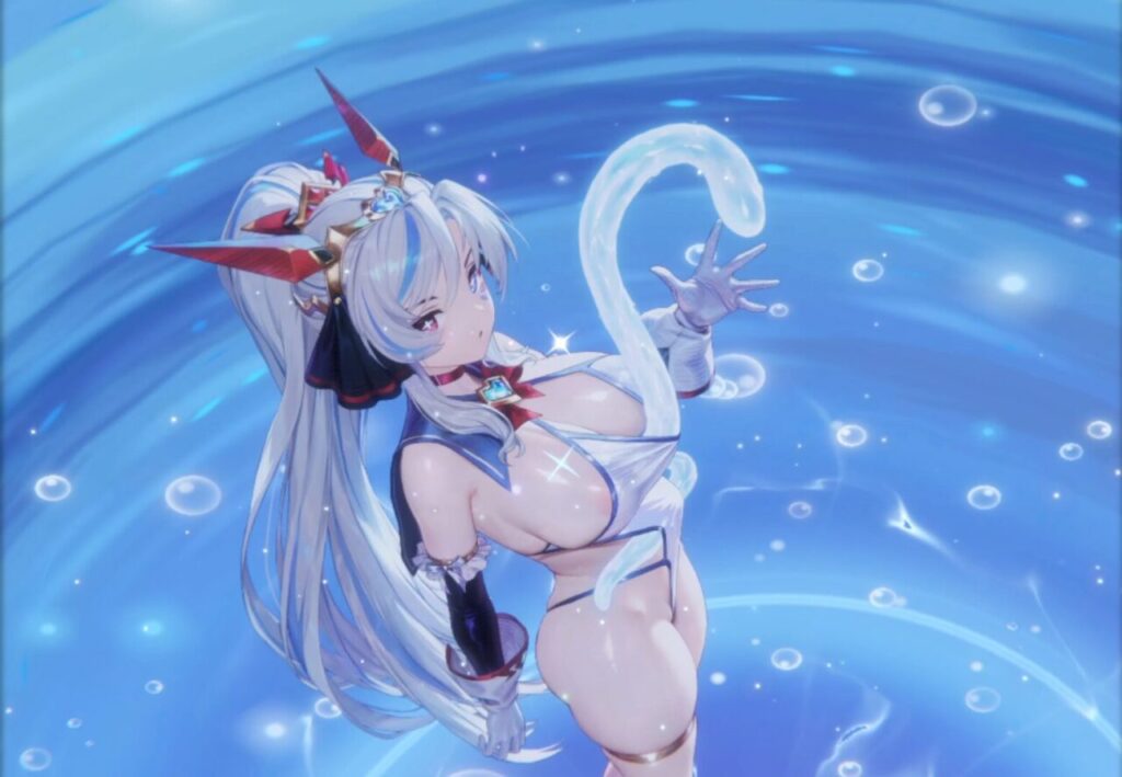 ブラウンダスト2の魔法少女マモニルスキル演出6