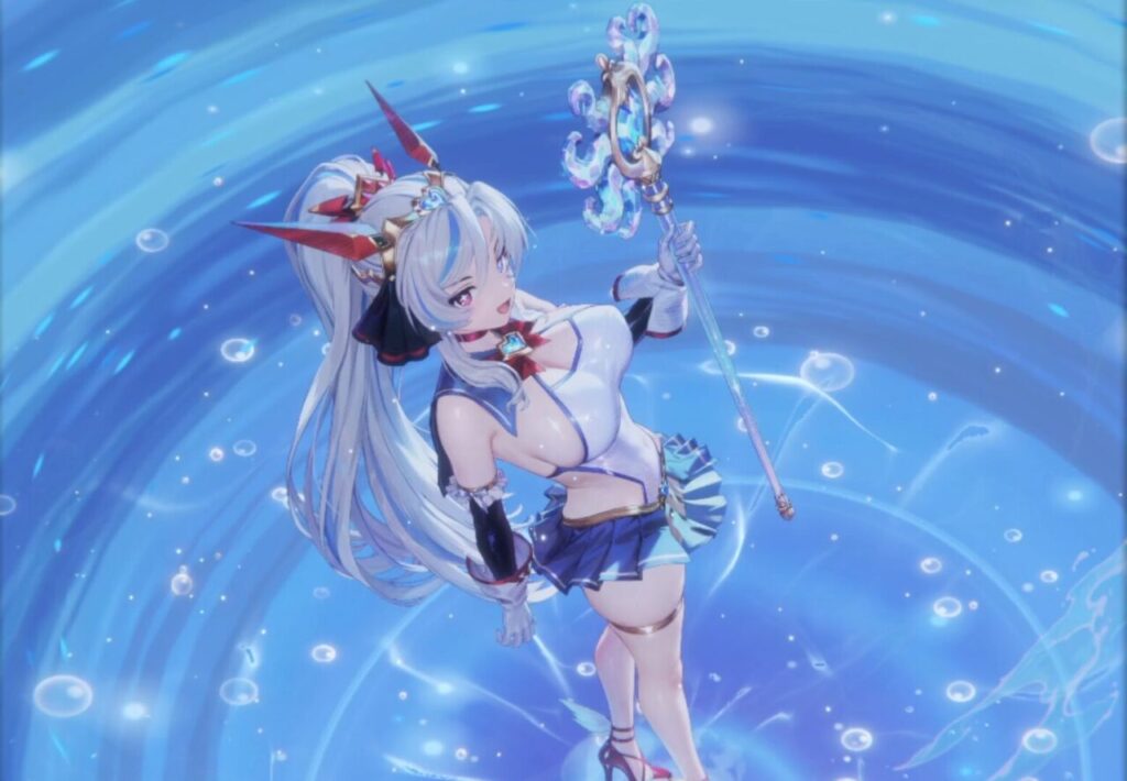 ブラウンダスト2の魔法少女マモニルスキル演出7