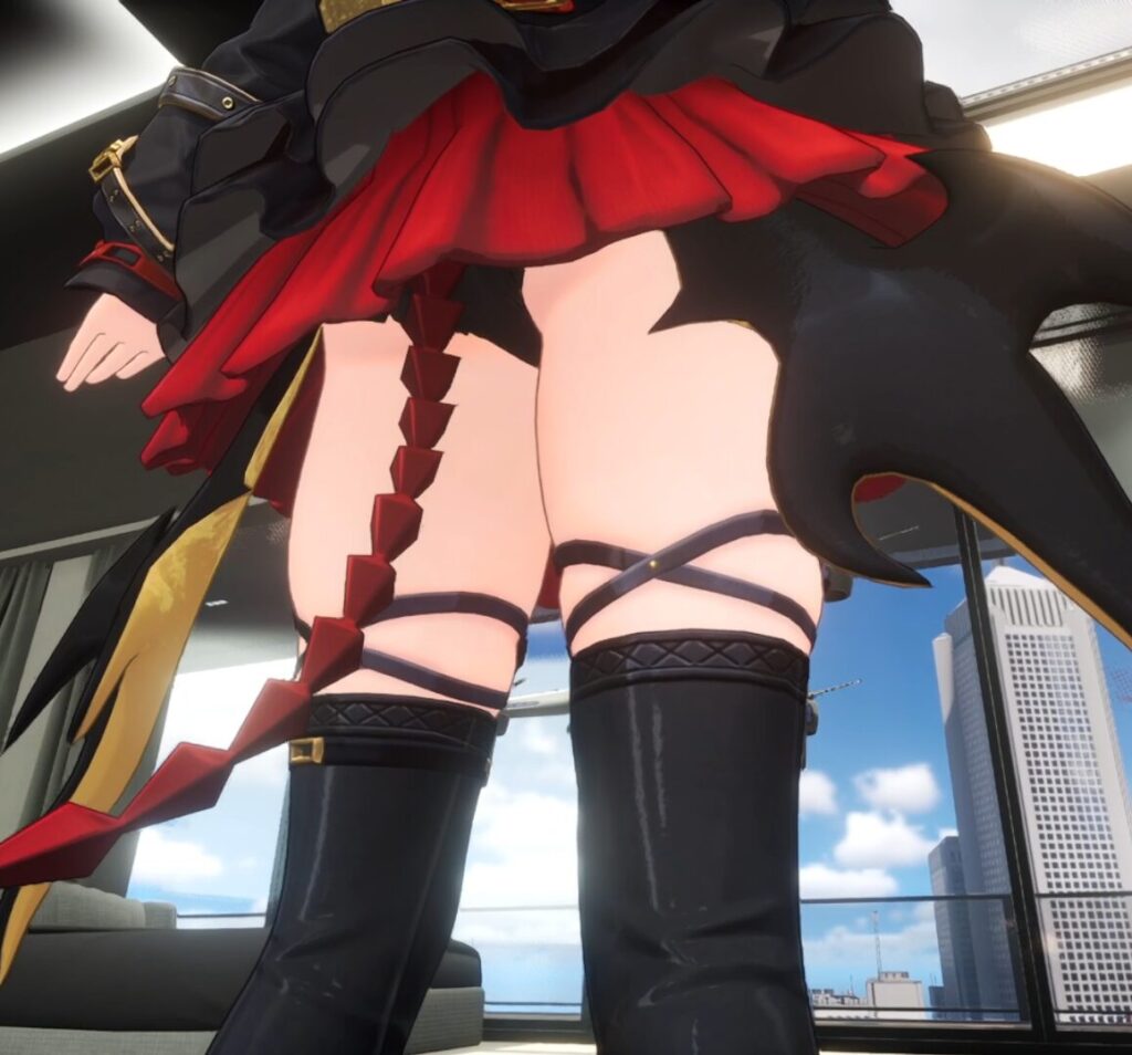 NTEネバエバのレクイエムのスキンパンツ