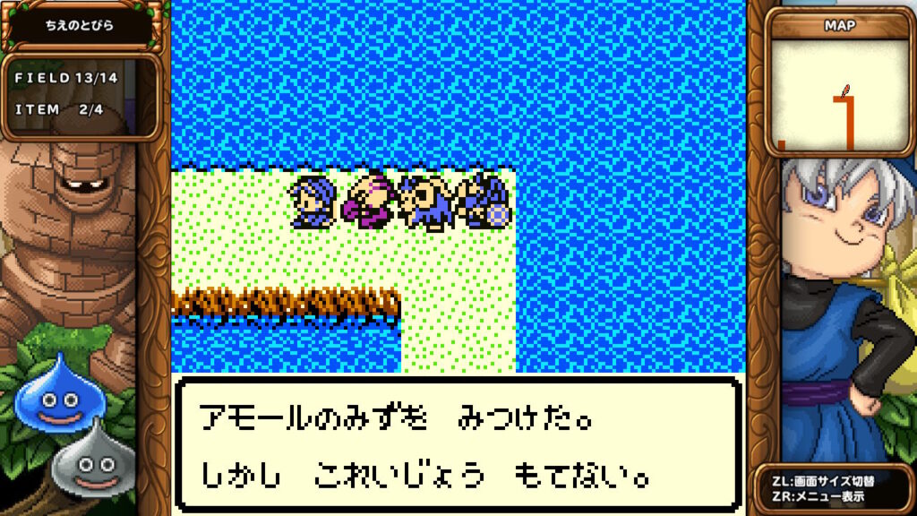 テリーのワンダーランドアイテム持てない