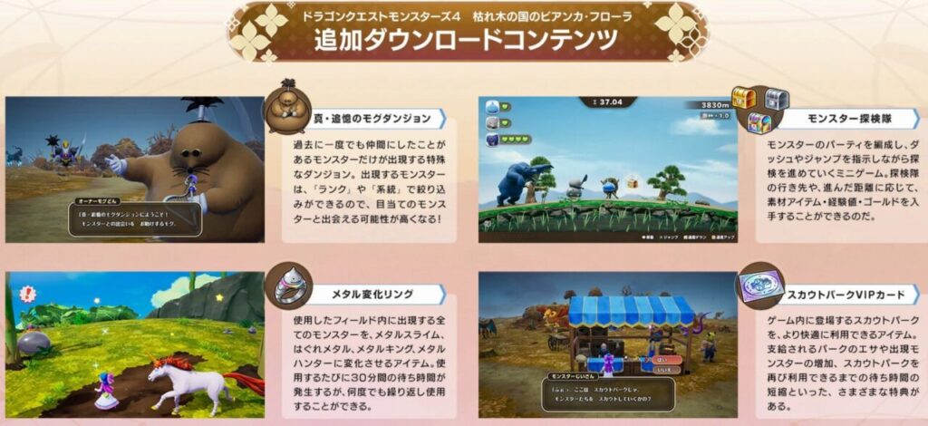ドラゴンクエストモンスターズ4DLC