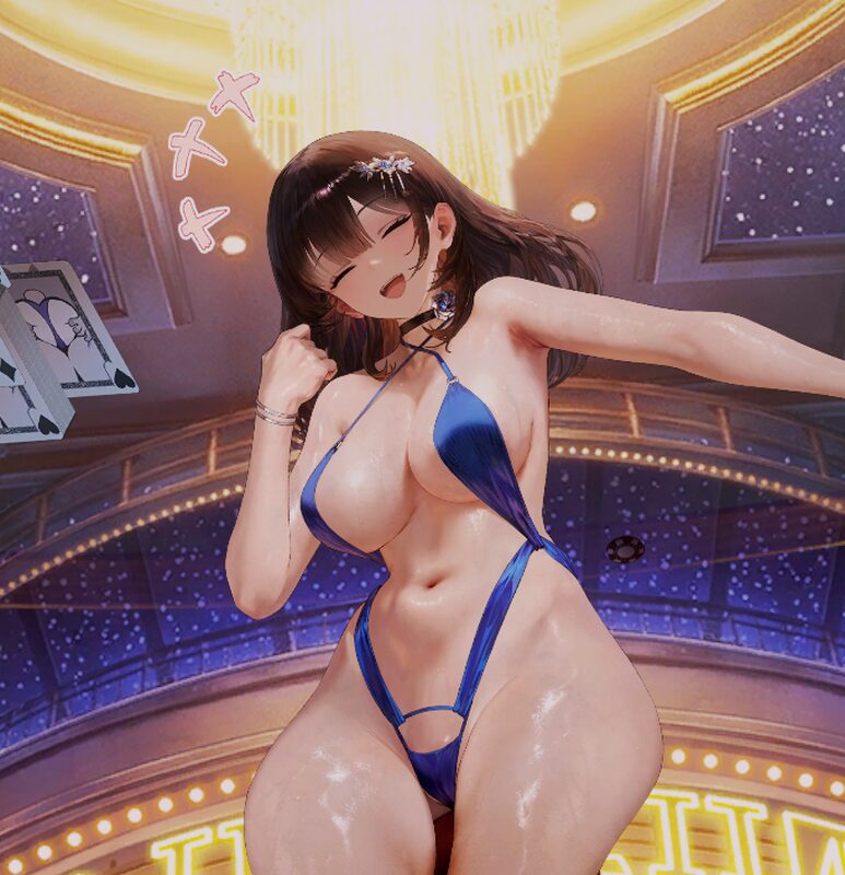ブラウンダスト2のシェラザードインタラクション生尻モード喜び