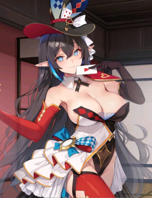 少女ウォーズのUR閃ソロモンの立ち絵