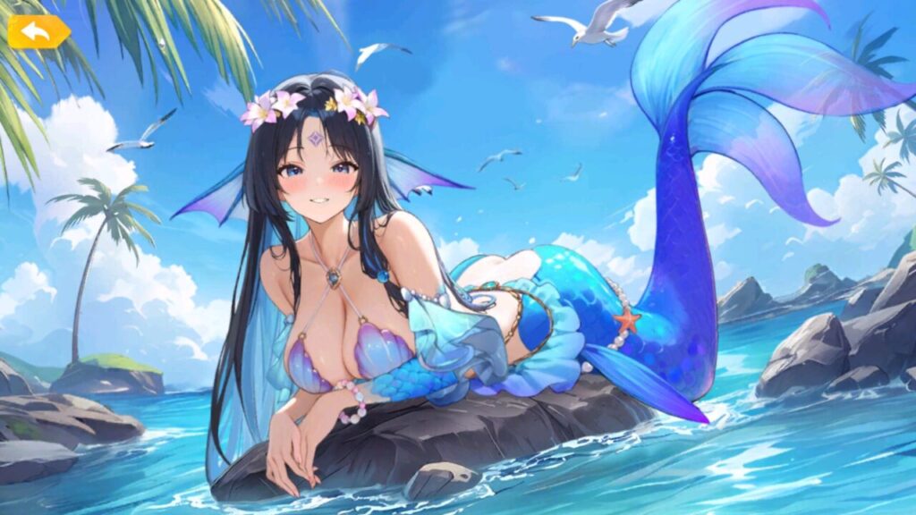 少女ウォーズの花嫁八百比丘尼脱衣前