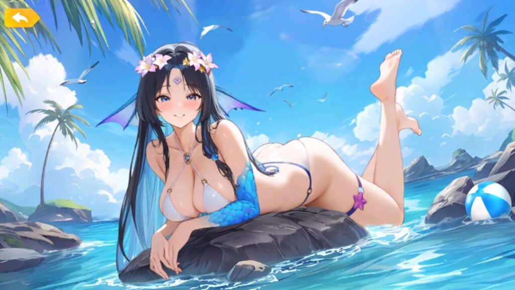 少女ウォーズの花嫁八百比丘尼脱衣後
