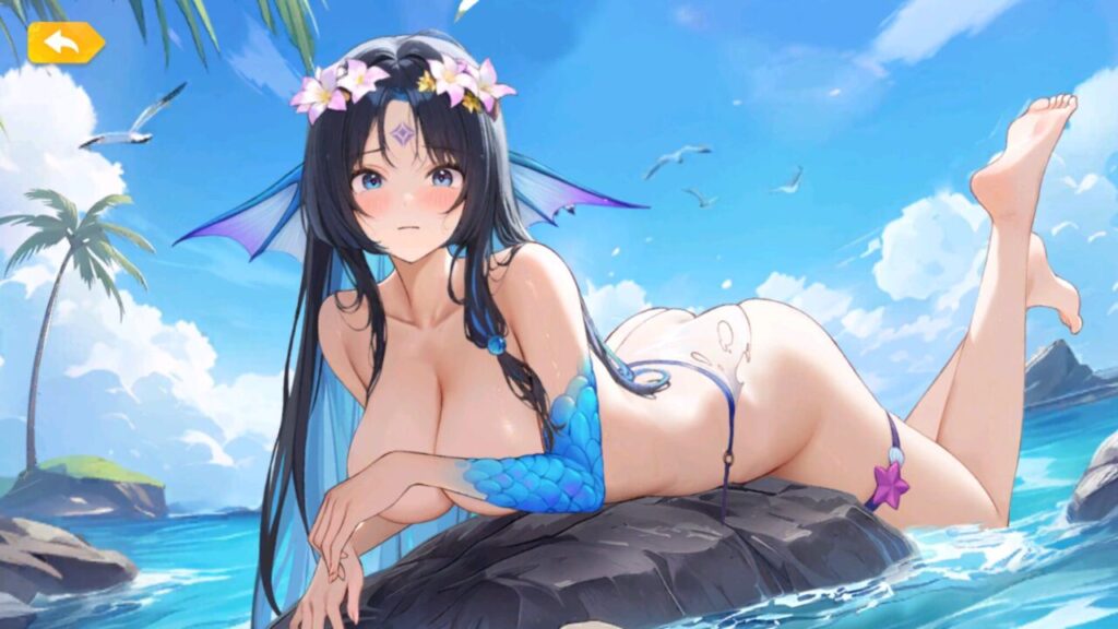少女ウォーズの花嫁八百比丘尼脱衣後ミニゲーム成功