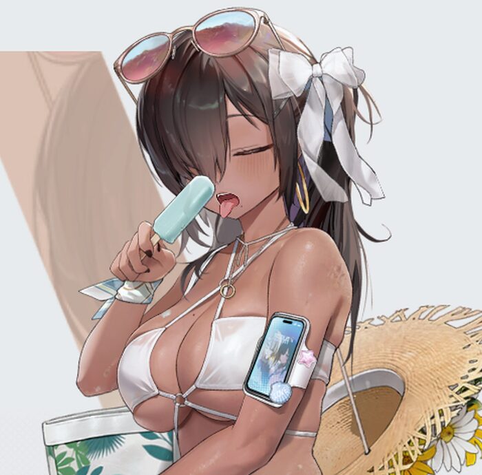 NIKKEのナガ水着衣装タップ