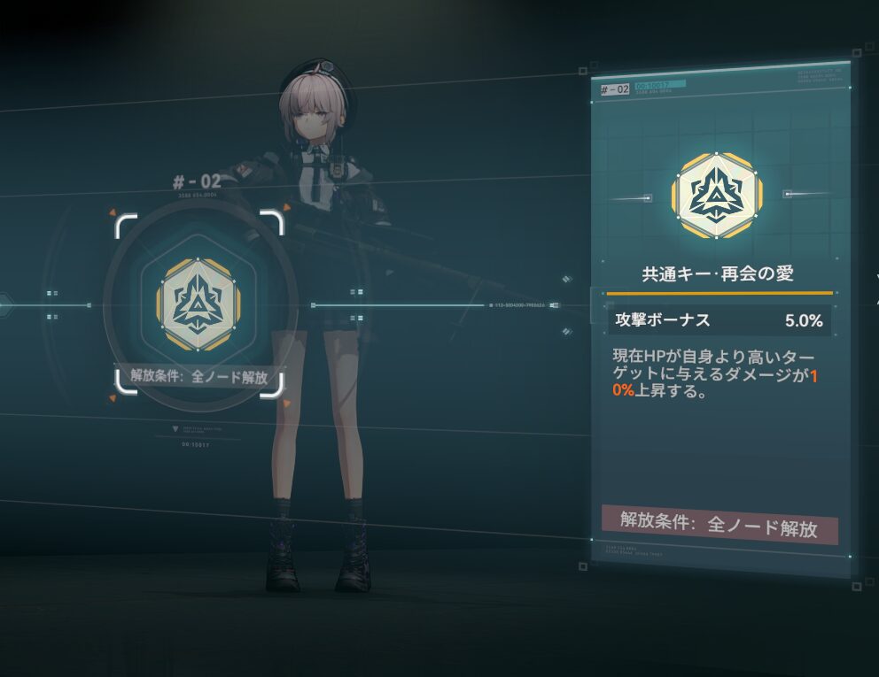 ドルフロ2のシャイアンの固有キー