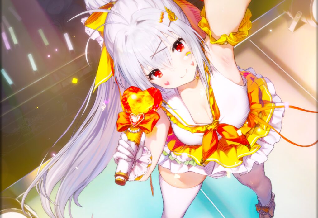 ブラウンダスト2のアイドルユリスキル演出1
