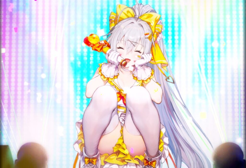 ブラウンダスト2のアイドルユリスキル演出3