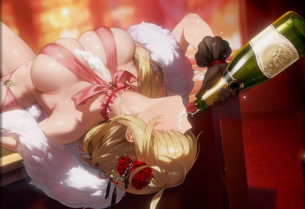 ブラウンダスト2のドレスエリーゼスキル演出2