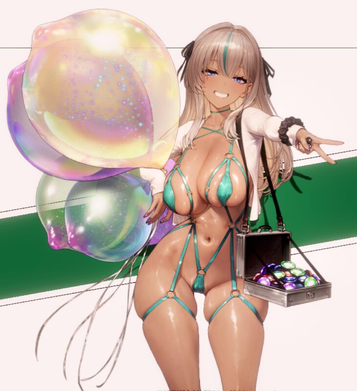 ブラウンダスト2のネブリス水着スキン