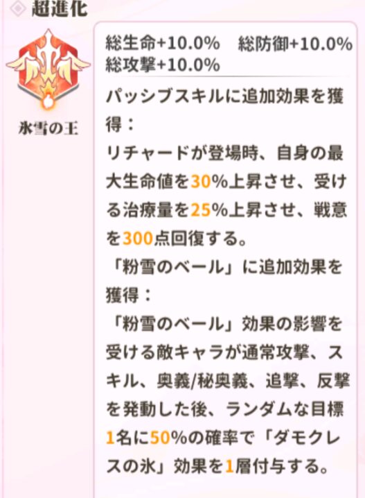 少女ウォーズのリチャードの火炎レベル1